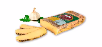 Lovecký sýr s česnekem 45% t.v.s.