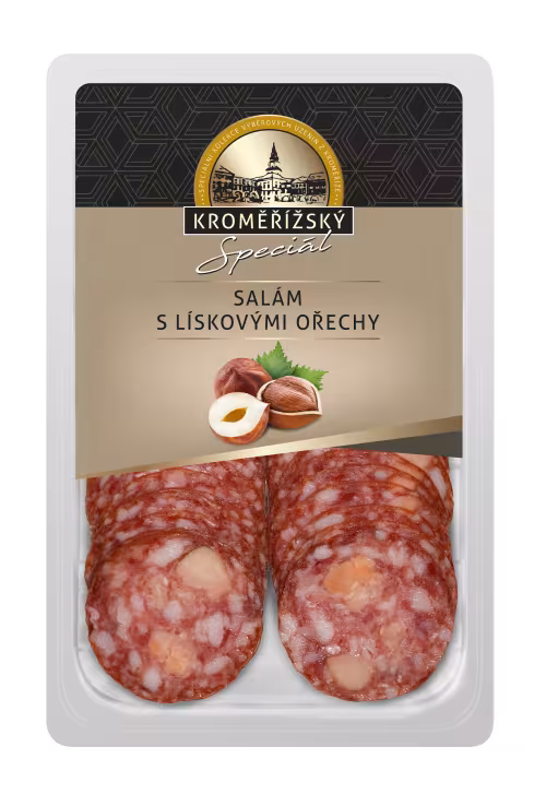 Salám s lískovými ořechy 