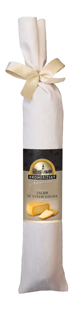 Salám se sýrem Gouda